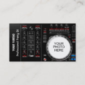 DJ Business Card Visitenkarte (Vorderseite)