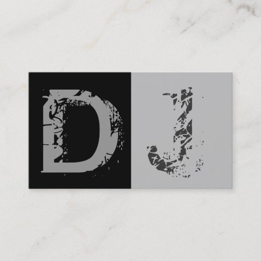 DJ Business Card Visitenkarte (Vorderseite)