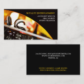 DJ Business Card Visitenkarte (Vorne/Hinten)