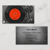 DJ Business Card Visitenkarte (Vorne/Hinten)