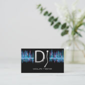 DJ Business Card Visitenkarte (Stehend Vorderseite)