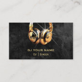 DJ Business Card Visitenkarte (Vorderseite)