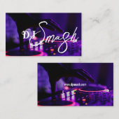 Dj Business Card Visitenkarte (Vorne/Hinten)