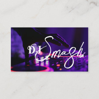 Dj Business Card Visitenkarte