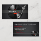 Dj Business card Visitenkarte (Vorne/Hinten)
