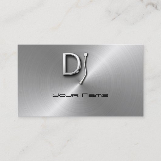 DJ Business Card Visitenkarte (Vorderseite)