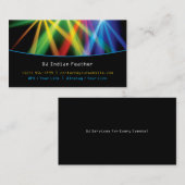 DJ Business Card Visitenkarte (Vorne/Hinten)