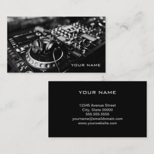 DJ Business Card Visitenkarte