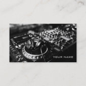DJ Business Card Visitenkarte (Vorderseite)
