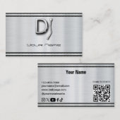 DJ Business Card Visitenkarte (Vorne/Hinten)