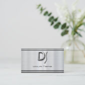 DJ Business Card Visitenkarte (Stehend Vorderseite)