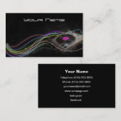 DJ Business Card Visitenkarte (Vorne/Hinten)