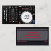 DJ Business Card Visitenkarte (Vorne/Hinten)