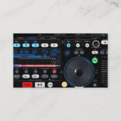 DJ Business Card Visitenkarte (Vorderseite)
