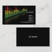 DJ Business Card Visitenkarte (Vorne/Hinten)