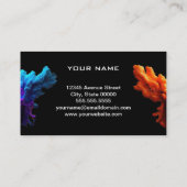 DJ Business Card Visitenkarte (Rückseite)