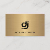 DJ Business Card Visitenkarte (Vorderseite)