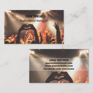 DJ Business Card Visitenkarte