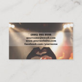 DJ Business Card Visitenkarte (Rückseite)