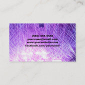 DJ Business Card Visitenkarte (Rückseite)