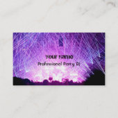 DJ Business Card Visitenkarte (Vorderseite)