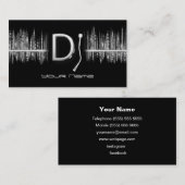 DJ Business Card Visitenkarte (Vorne/Hinten)