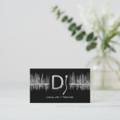 DJ Business Card Visitenkarte (Stehend Vorderseite)