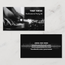 DJ Business Card Visitenkarte