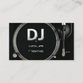 DJ Business Card Visitenkarte (Vorderseite)