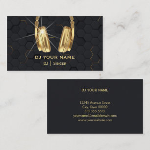 DJ Business Card Visitenkarte