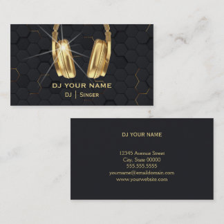 DJ Business Card Visitenkarte