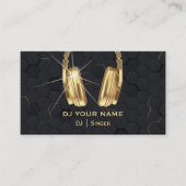 DJ Business Card Visitenkarte (Vorderseite)