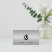 DJ Business Card Visitenkarte (Stehend Vorderseite)