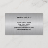 DJ Business Card Visitenkarte (Rückseite)