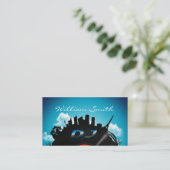 Dj Business card Visitenkarte (Stehend Vorderseite)
