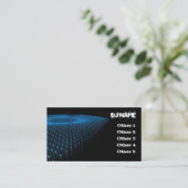 DJ Business Card Visitenkarte (Stehend Vorderseite)