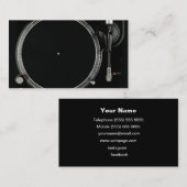 DJ Business Card Visitenkarte (Vorne/Hinten)