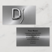 DJ Business Card Visitenkarte (Vorne/Hinten)