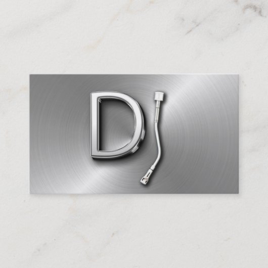 DJ Business Card Visitenkarte (Vorderseite)