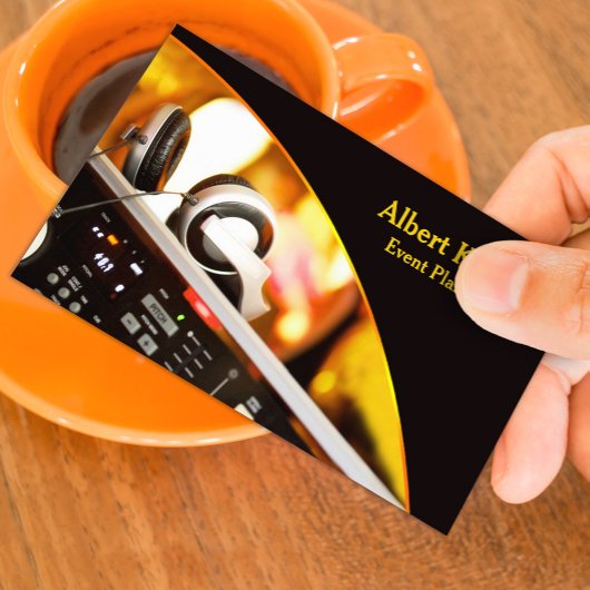 DJ Business Card Visitenkarte