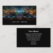 DJ Business Card Visitenkarte (Vorne/Hinten)