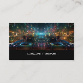 DJ Business Card Visitenkarte (Vorderseite)