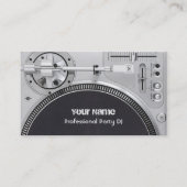 DJ Business Card Visitenkarte (Vorderseite)