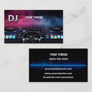 DJ Business Card Visitenkarte