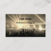 DJ Business Card Visitenkarte (Vorderseite)