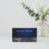 DJ Business Card Visitenkarte (Stehend Vorderseite)