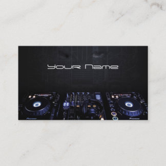 DJ Business Card Visitenkarte