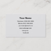 DJ Business Card Visitenkarte (Rückseite)