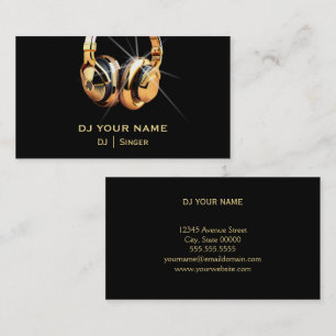 DJ Business Card Visitenkarte
