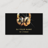 DJ Business Card Visitenkarte (Vorderseite)